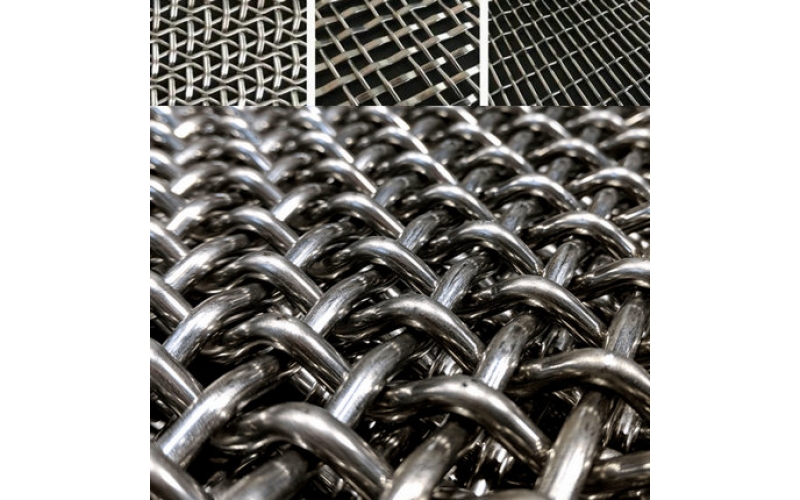 Alloy wire braided mesh